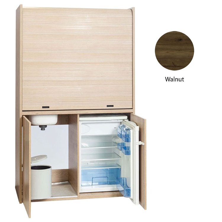 Πολυκουζινάκι Silver ΚΣ125 125x209x65 Walnut
