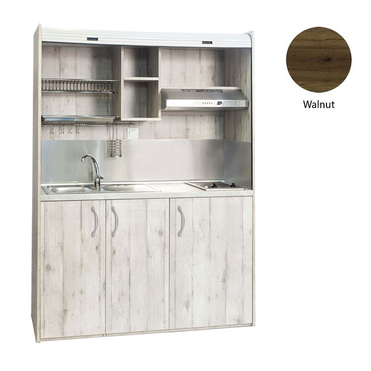 Πολυκουζινάκι Silver ΚΣ160 160x209x65 Walnut