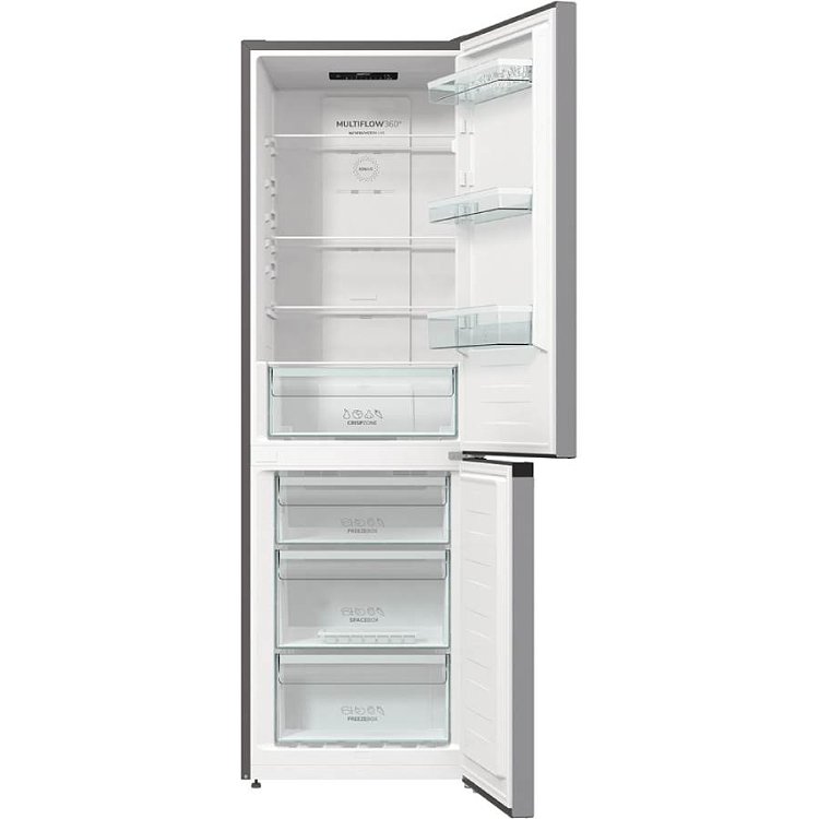 Gorenje NRKE62XL Ψυγειοκαταψύκτης Inox 185x60x59.2