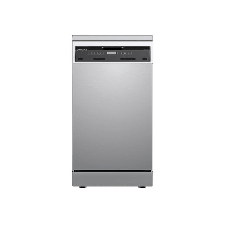 Pyramis PDWGE 45FS Πλυντήριο Πιάτων Inox 45cm