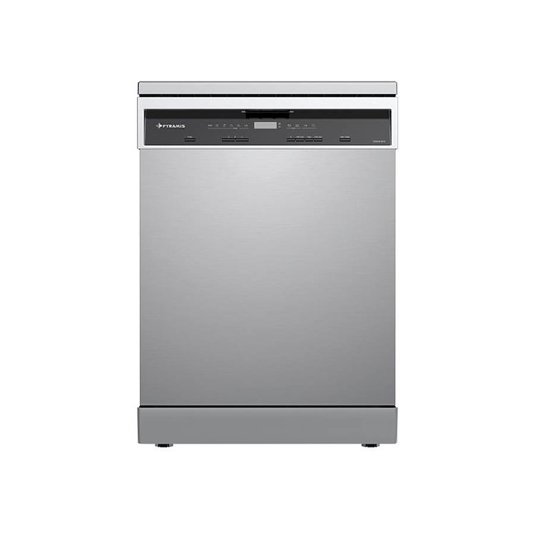 Pyramis PDWHE 60FS Πλυντήριο Πιάτων Inox 60cm