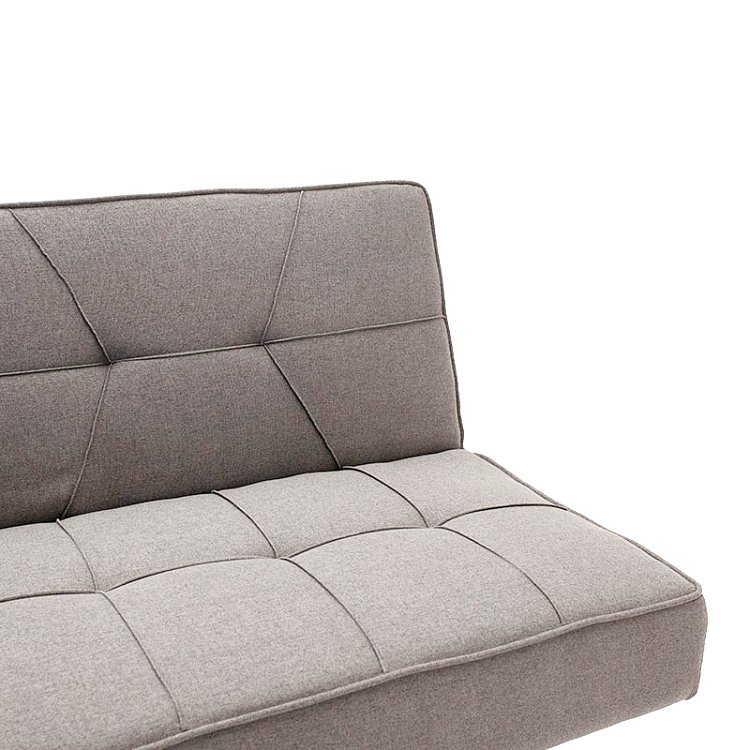 Καναπές-κρεβάτι Travis pakoworld 3θέσιος ύφασμα γκρι 175x83x74εκ 035-000061