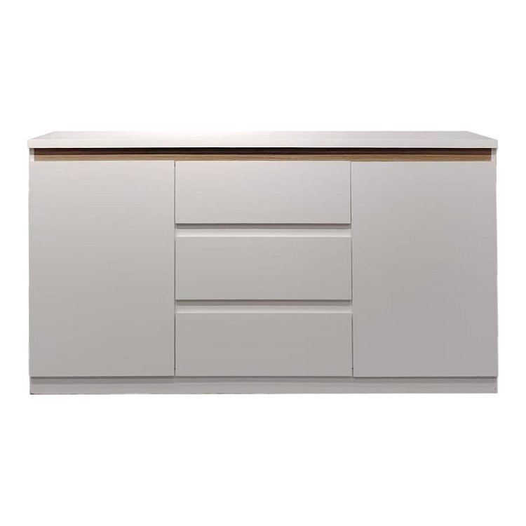 Μπουφές Chiemo pakoworld λευκό 160x40x93.6εκ 049-000115