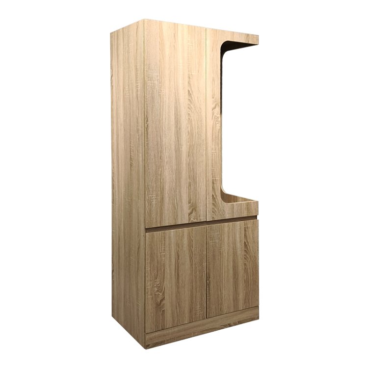 Έπιπλο εισόδου Feby pakoworld  sonoma 80x50.5x190εκ 049-000126