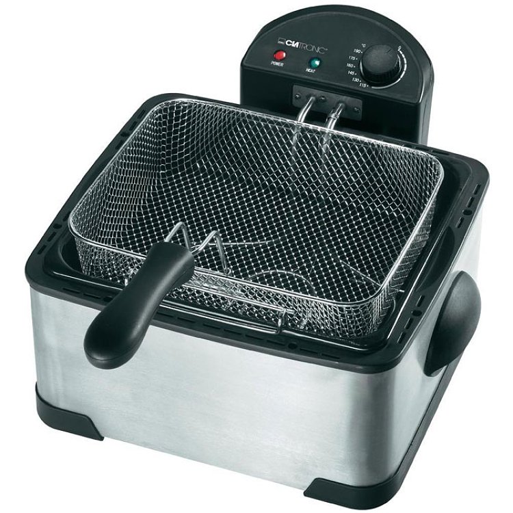 CLATRONIC CL FR 3195 Διπλή Φριτέζα 4L 2000W 058-0291