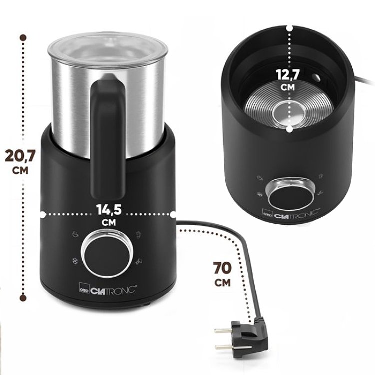 CLATRONIC MS 3812 Συσκευή για Αφρόγαλα 500W 058-0360