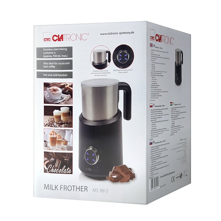 CLATRONIC MS 3812 Συσκευή για Αφρόγαλα 500W 058-0360