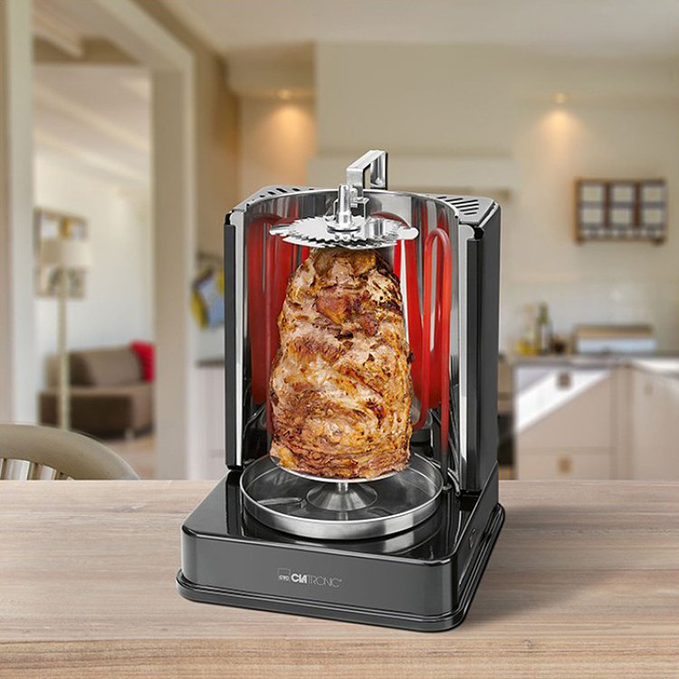 Clatronic DVG 3686 Ηλεκτρική Κάθετη Ψησταριά 1400W