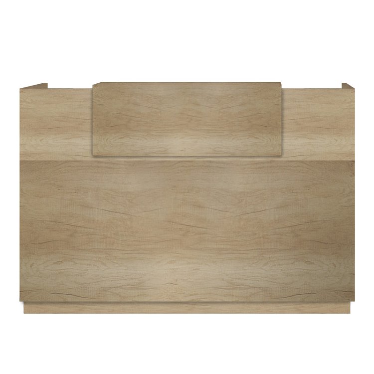 Γραφείο reception Lotus pakoworld σε χρώμα φυσικό 200x70x110εκ 069-000101