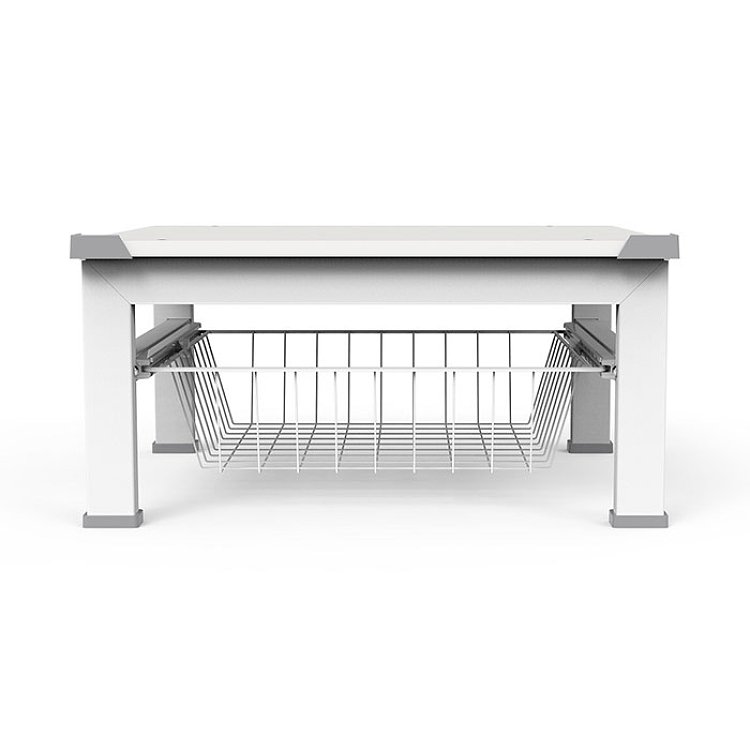 Βάση με Συρτάρι Meliconi Space Basket 070-0593 Λευκή