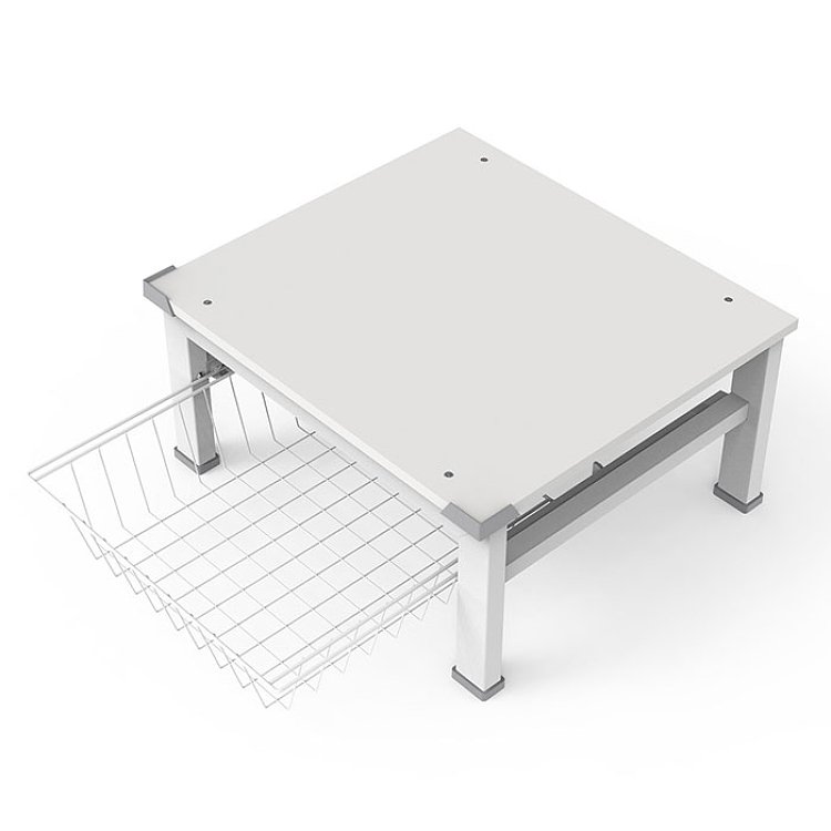 Βάση με Συρτάρι Meliconi Space Basket 070-0593 Λευκή