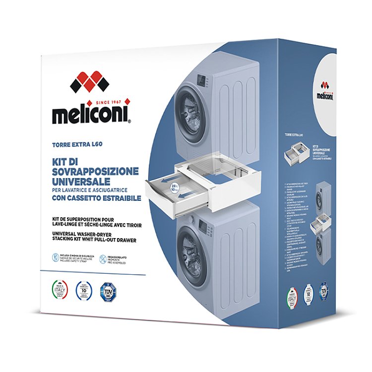 Βάση Σύνδεσης Meliconi Torre Base Extra 070-0599 Λευκή
