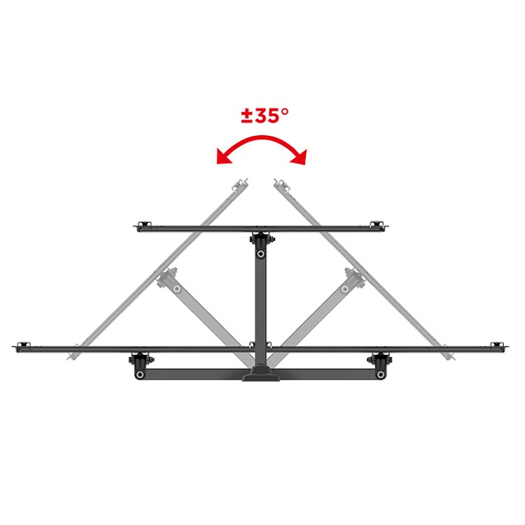 MELICONI FLATSTYLE FR400 Επιτοίχια Βάση Τηλεόρασης 40"-65" 070-0613