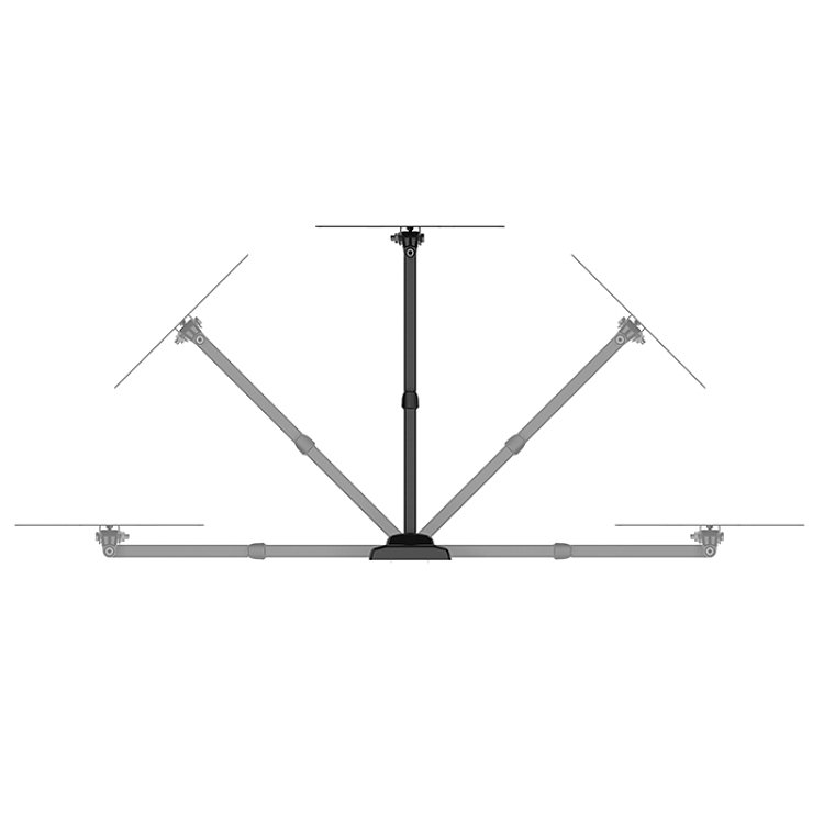 MELICONI FLATSTYLE FDR 200 IT Επιτοίχια Βάση 26"-45" 070-0614