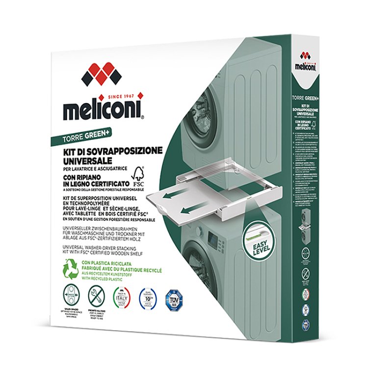 Βάση Σύνδεσης Meliconi Base Torre Green 070-0640 Λευκή