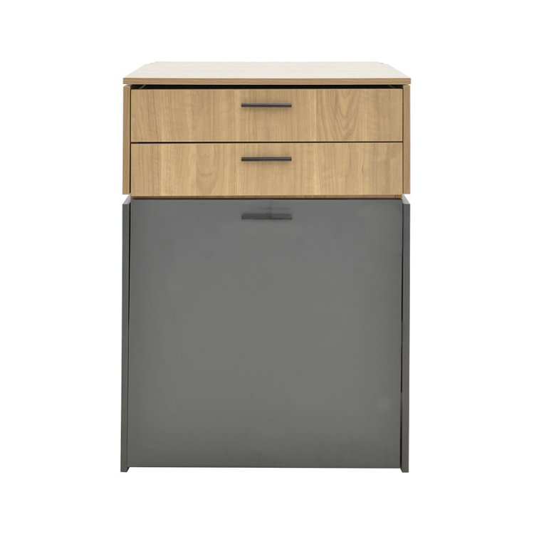 Τουαλέτα κρεβατοκάμαρας Sonlen pakoworld ανθρακί-sonoma 60x45x130εκ 072-000154