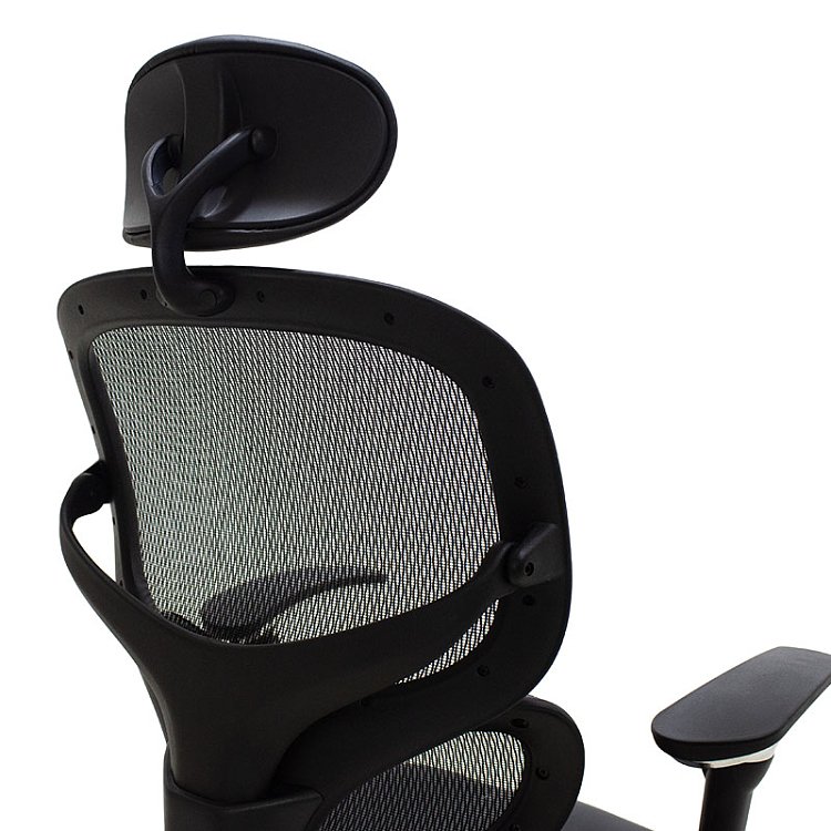 Καρέκλα γραφείου διευθυντή Freedom pakoworld Premium Quality μαύρο pu-mesh 076-000008