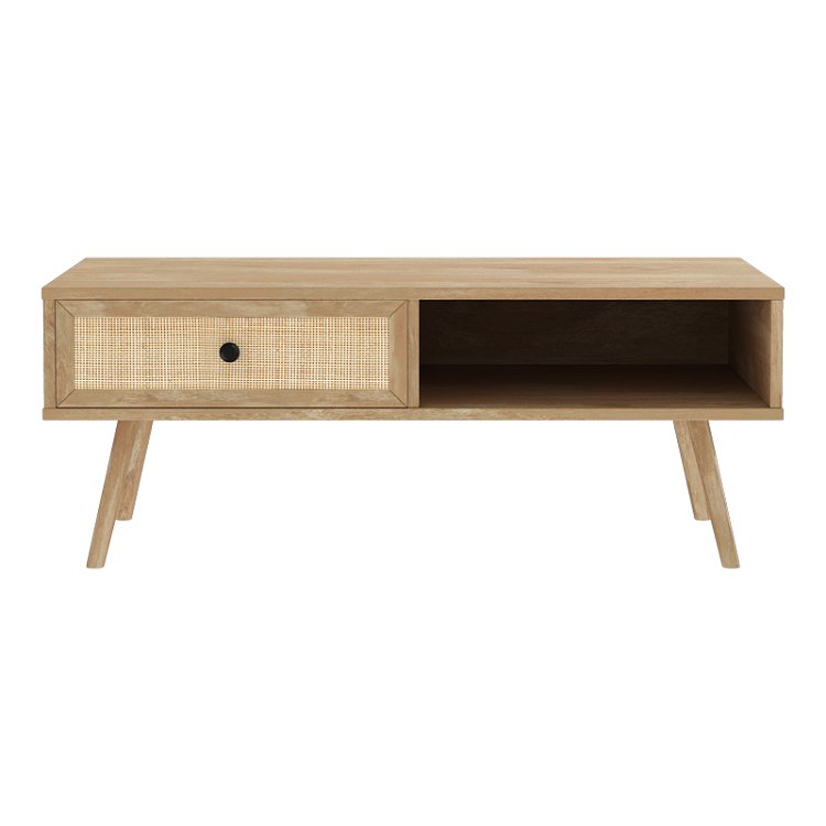 Τραπέζι σαλονιού Oslo pakoworld sonoma 110x59x41,5εκ 086-000005