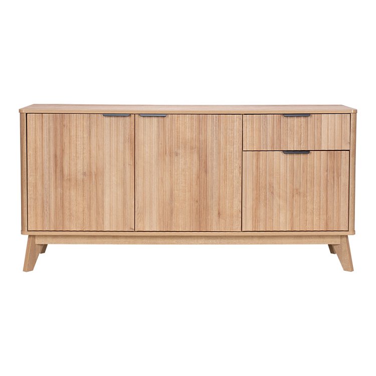 Μπουφές Hamea pakoworld mdf σε φυσική απόχρωση 150x39,5x73εκ 086-000020