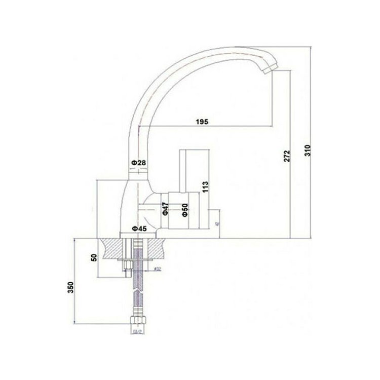 Μπαταρία Κουζίνας Maidtec Melodia Χρωμέ 090904301