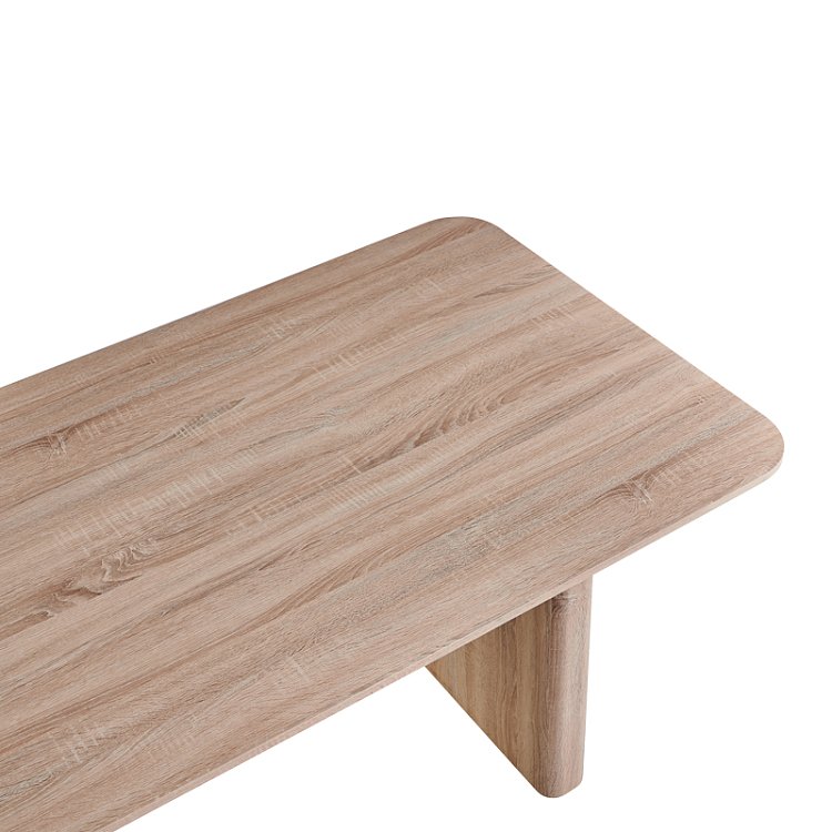 Tραπέζι Faghan pakoworld καφέ mdf 180x90x76εκ 093-000034