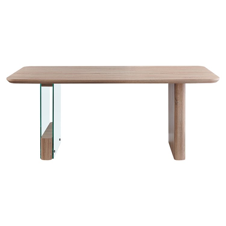 Tραπέζι Faghan pakoworld καφέ mdf 180x90x76εκ 093-000034
