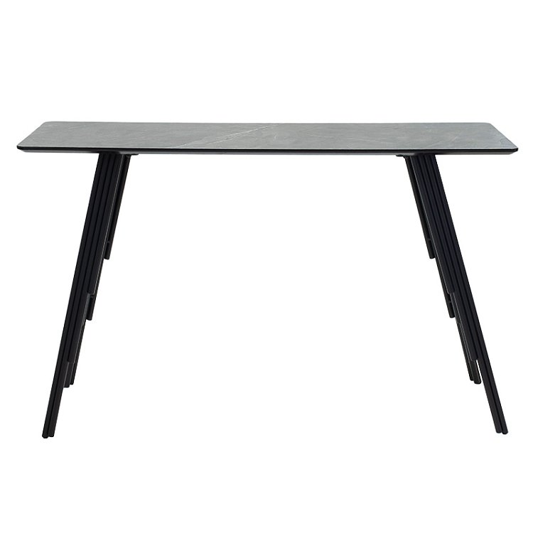 Κονσόλα Lifo pakoworld MDF ανθρακί cement-μαύρο 120x40x75εκ 096-000028