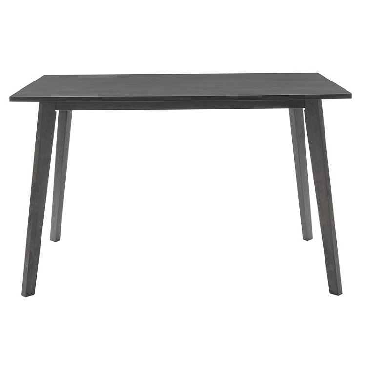 Τραπέζι Benson pakoworld MDF σε rustic grey απόχρωση 120x75x75εκ 097-000004