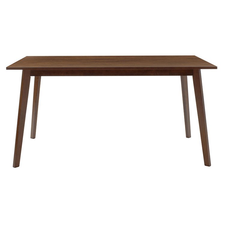 Τραπέζι Benson pakoworld MDF σε καρυδί απόχρωση 150x90x75εκ 097-000005