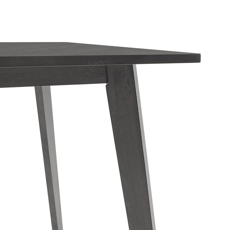 Τραπέζι Benson pakoworld MDF σε rustic grey απόχρωση 150x90x75εκ 097-000006
