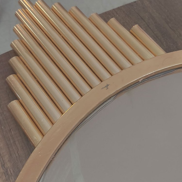 Καθρέφτης Sutun Χρυσός 91.5x55.5x2 833-G 951-027-1354