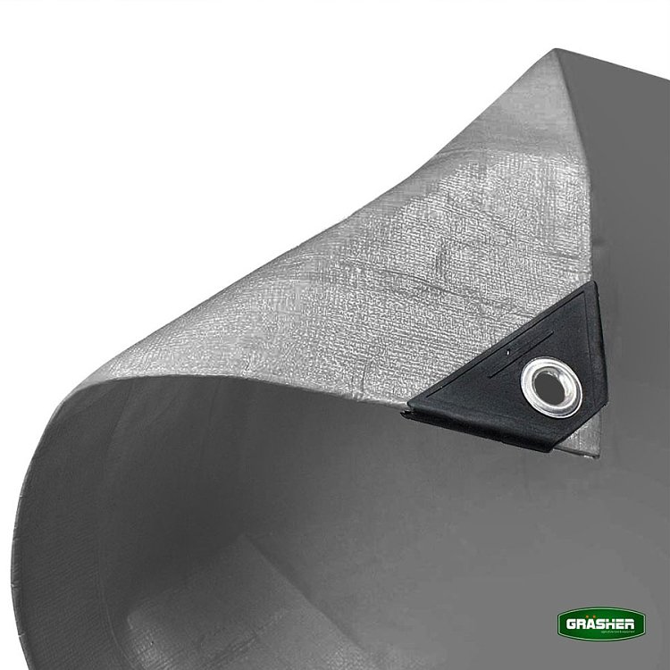 Αδιάβροχος Μουσαμάς-Τέντα 5x10 120gr/m² 100143 Γκρι