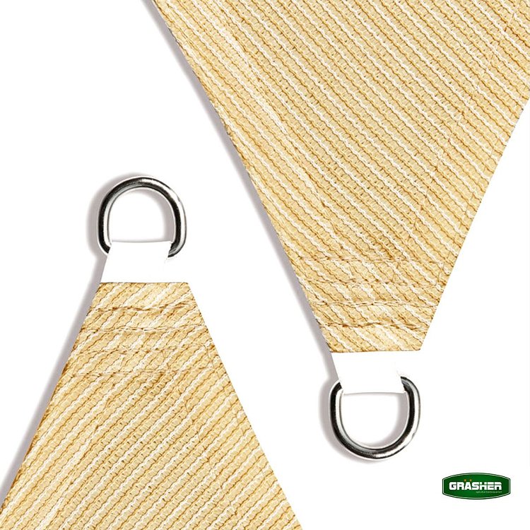 Πανί Σκίασης Grasher Τετράγωνο 5x5 180g/m2 Μπεζ 103615
