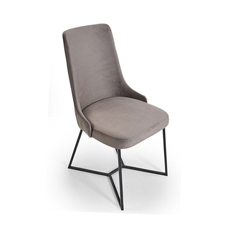 Καρέκλα Τραπεζαρίας Carol Grey 51x60x93 2τμχ 1059 IN 400-01-031