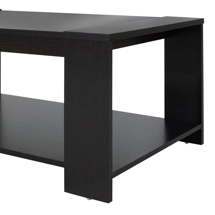 Τραπέζι σαλονιού OLYMPUS pakoworld χρώμα wenge 110x51x42,5εκ 123-000038