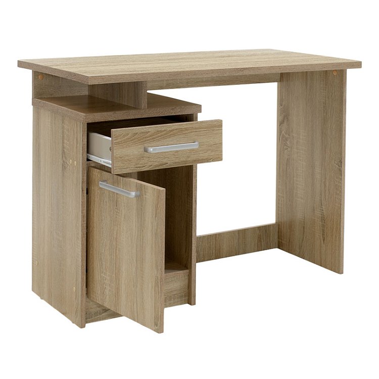 Γραφείο εργασίας Looney pakoworld χρώμα sonoma 100x55x75εκ 123-000084