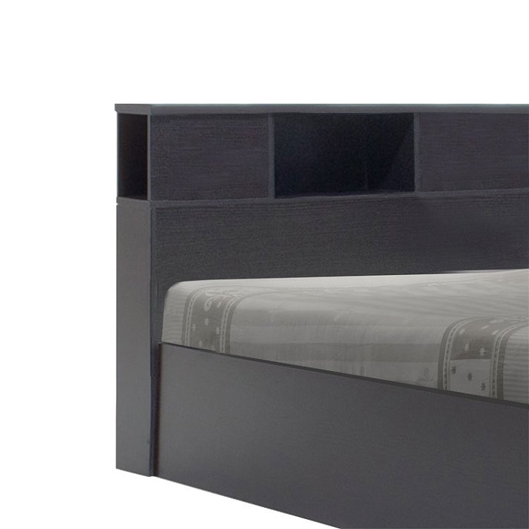 Κρεβάτι OLYMPUS pakoworld σε χρώμα wenge 120x200εκ 123-000205