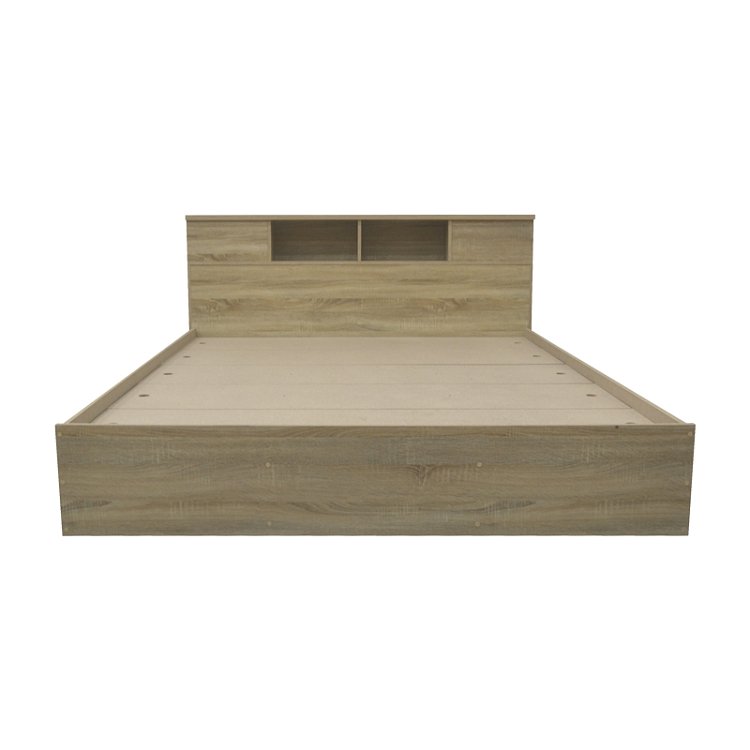 Κρεβάτι OLYMPUS pakoworld σε sonoma απόχρωση 140x200εκ 123-000235