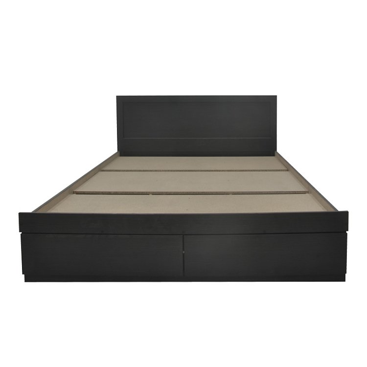 Κρεβάτι Olympus pakoworld με συρτάρι σε wenge απόχρωση 160x200εκ 123-000250