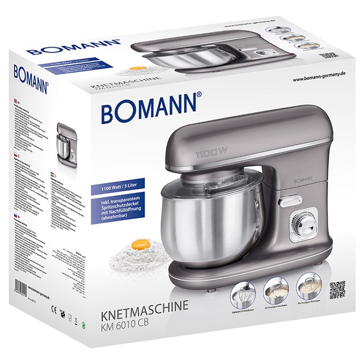 BOMANN KM 6010 Titan CB Κουζινομηχανή 5lt 1100W 138-0494