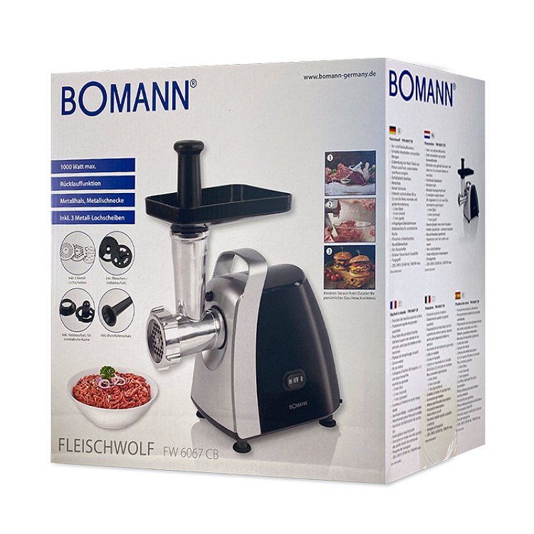 BOMANN FW 6067 Κρεατομηχανή 1000W