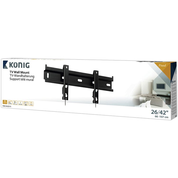 KONIG KNM-MLED 10 ULTRA FLAT Βάση Τοίχου 26"-42" 140-4651