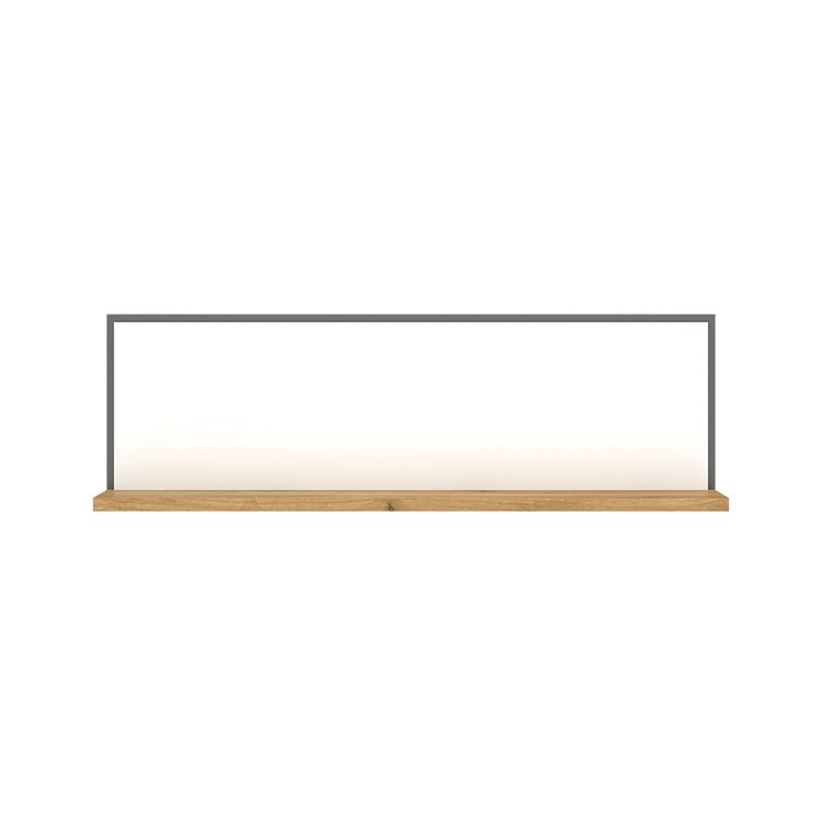 Ράφι Επιτοίχιο Palmor Χρυσό Δρυς-Λευκό 77x23.5x24.5cm TO-PALMOR80