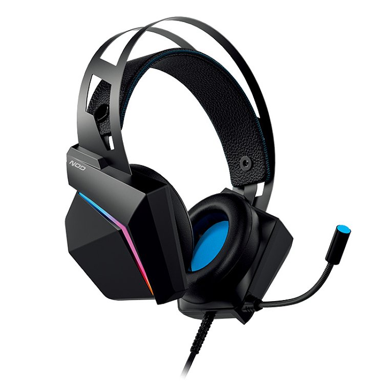 NOD CHAOS Gaming Headset με Μικρόφωνο & RGB LED 141-0178