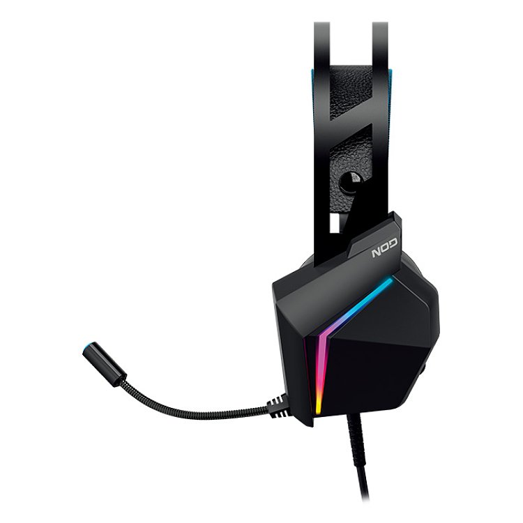 NOD CHAOS Gaming Headset με Μικρόφωνο & RGB LED 141-0178