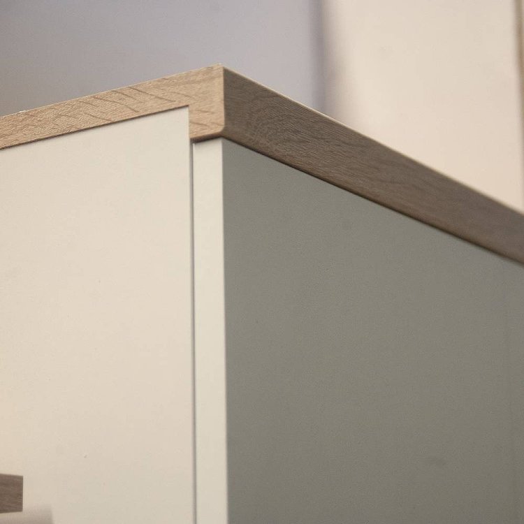 Παπουτσοθήκη Top Mix 80x27x85cm Λευκή-Σονόμα TO-TOPBUT2KW