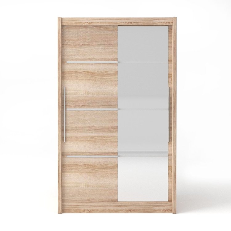Ντουλάπα Δίφυλλη Ilona Sonoma 130x61x215εκ MDF TO-ILO130S