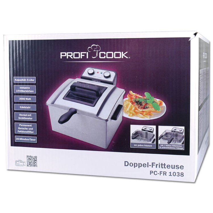 PROFI COOK PC-FR 1038 Φριτέζα Επαγγελματική 153-0040