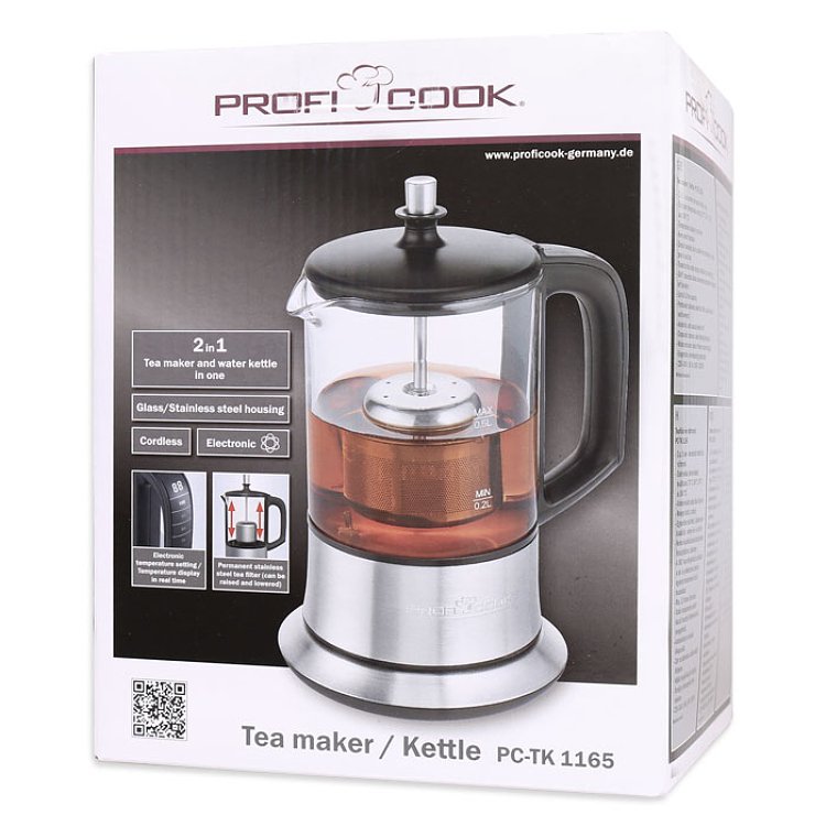 PROFI COOK PC-TK 1165 Βραστήρας και Παρασκευαστής Τσαγιού 153-0155