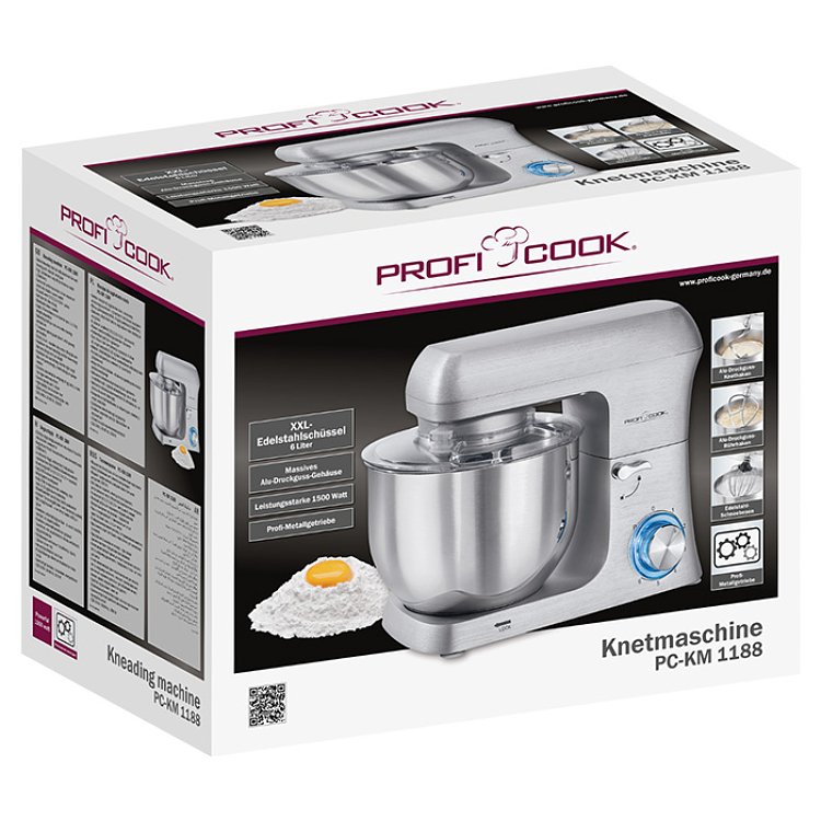 PROFI COOK PC-KM 1188 Κουζινομηχανή Inox 153-0173